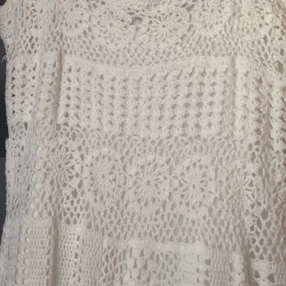 White Crochet dress - Picture 2 of 8